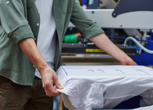 Hoeveel kost de productie van een bedrukt T-shirt?