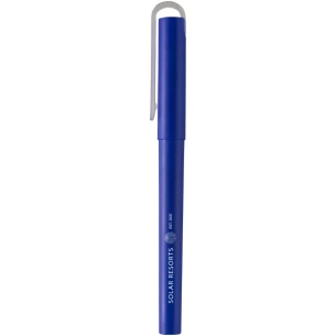 Gerecyclede PET plastic gelpen - Blauw