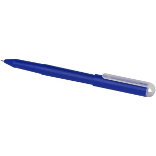 Gerecyclede PET plastic gelpen - Blauw