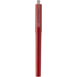 Gerecyclede PET plastic gelpen - Rood