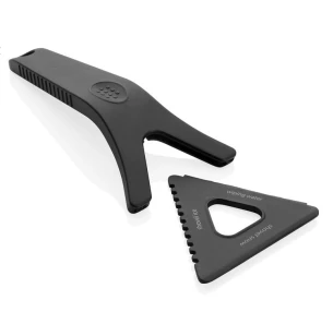 3-in-1 schraper - Zwart