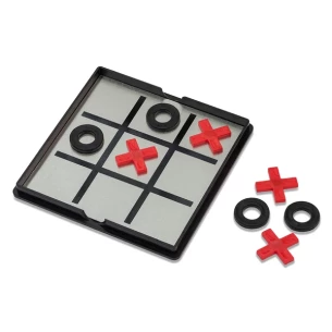 Magnetisch tic-tac-teen spel - Zwart