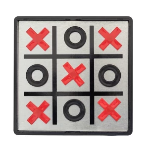 Magnetisch tic-tac-teen spel - Zwart