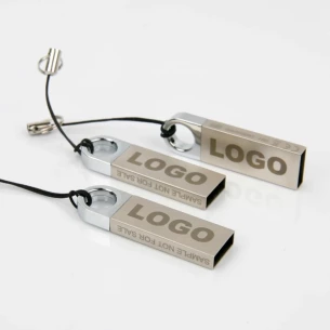 USB-stick Rond 16Gb - Zilver