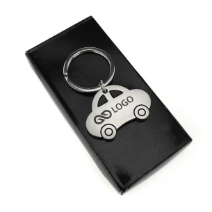 Auto sleutelhanger - Zilver