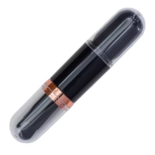 Make-up kwasten in Bella etui - Zwart