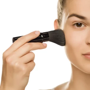 Make-up kwasten in Bella etui - Zwart
