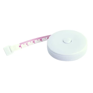 Tailorfit rolmaat 1,5 m - Wit