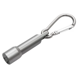 Selecteer LED zaklamp sleutelhanger - Grafiet