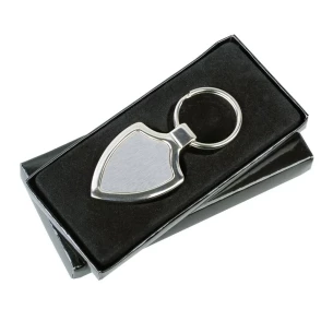 Embleem metalen sleutelhanger - Zilver
