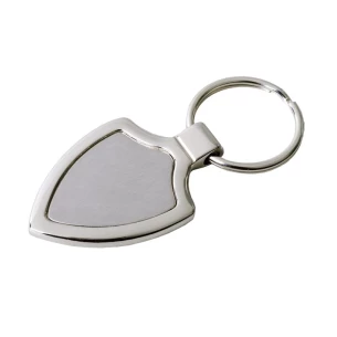 Embleem metalen sleutelhanger - Zilver