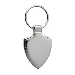 Embleem metalen sleutelhanger - Zilver