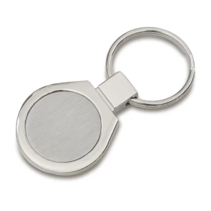 Metalen Promo sleutelhanger - Zilver