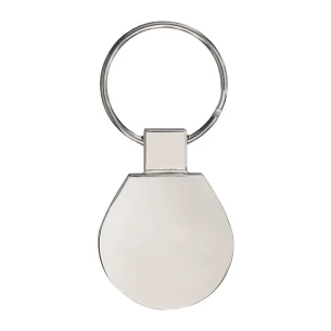 Metalen Promo sleutelhanger - Zilver