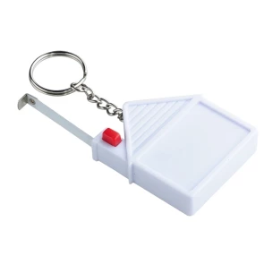 Meetsleutelhanger 2 m -Wit