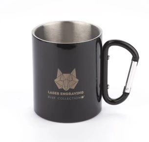 CAMP mok met karabijnhaak - Zwart