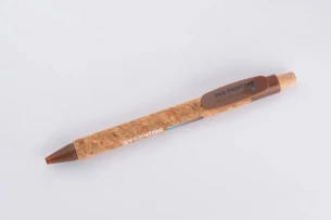 KORTE balpen - Bruin