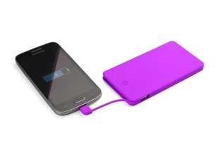 Powerbank VIVID 4000 mAh - Paars