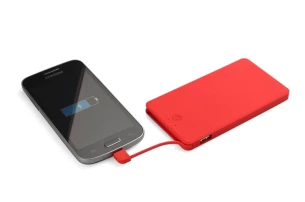 VIVID 4000 mAh powerbank - Rood