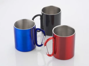 CAMP mok met karabijnhaak - Rood