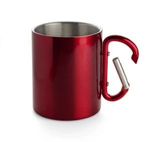 CAMP mok met karabijnhaak - Rood