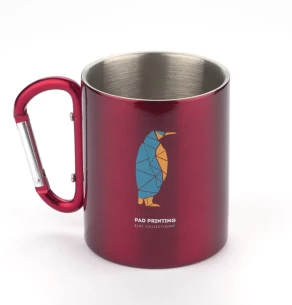 CAMP mok met karabijnhaak - Rood