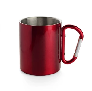 CAMP mok met karabijnhaak - Rood