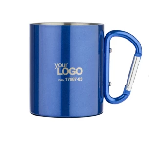 CAMP mok met karabijnhaak - Blauw