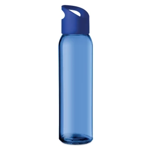 Glazen fles Praag - Blauw