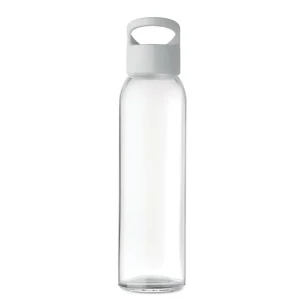 Glazen fles Praag - Wit