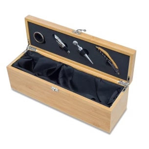 Garda wijnkist met accessoires - Beige