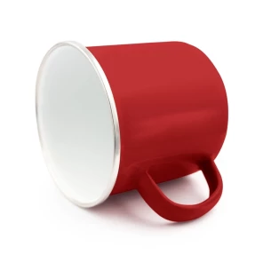Taeris geëmailleerde mok - Rood