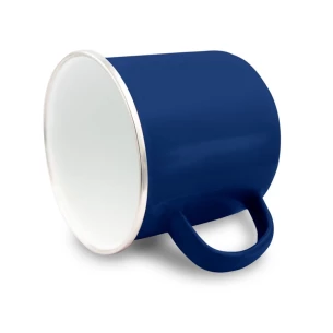 Taeris geëmailleerde mok - marineblauw