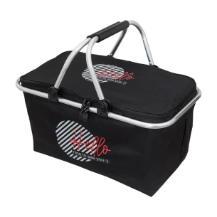Huron geïsoleerde picknickmand - Zwart