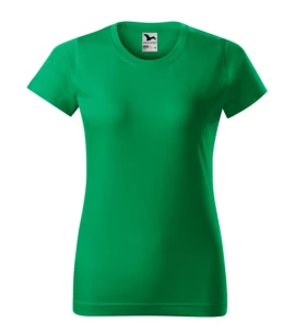 Basic T-shirt voor dames - Groen