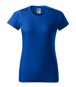 Basic T-shirt voor dames - Blauw
