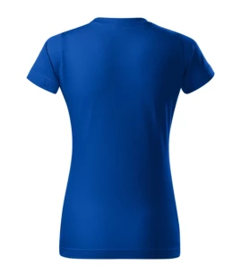 Basic T-shirt voor dames - Blauw