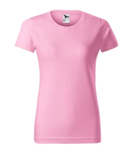 Dames Basic T-shirt - Lichtroze