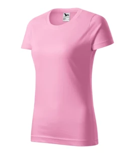 Dames Basic T-shirt - Lichtroze