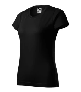 Basic T-shirt voor dames - Zwart