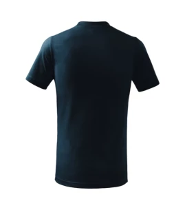 Basic T-shirt voor kinderen - marineblauw