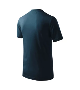 Basic T-shirt voor kinderen - marineblauw