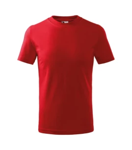 Basic T-shirt voor kinderen - Rood