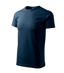 Heren Basic T-shirt - Marineblauw