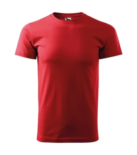 Heren Basis T-shirt - Rood