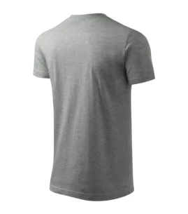 Heren Basic T-shirt - Donkergrijs