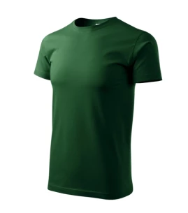 Heren Basic T-shirt - Fles