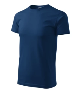 Heren Basic T-shirt - Donkerblauw