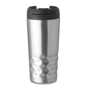 Thermosbeker - TAMPAS - mat zilver