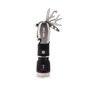 Multifunctionele zaklamp - HAMLIGHT - Zwart